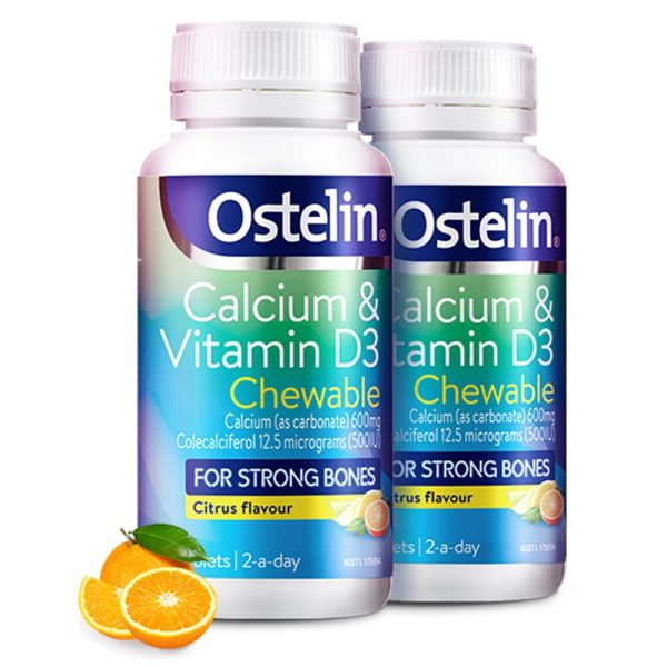 ostelin canxi D3 chewable