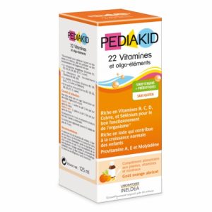 pediakid 22 vitamines