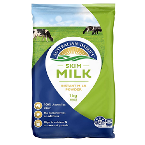 Australian Dairies Skim Milk