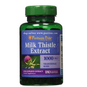 Viên uống bổ gan Milk Thistle Extract của Mỹ lọ 180 viên