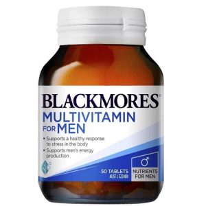 Vitamin tổng hợp cho nam Blackmores Multivitamin For Men của Úc lọ 50 viên