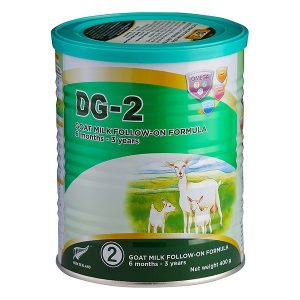 Sữa dê DG-2 Goat Milk Follow-On Formula của New Zealand cho trẻ từ 6 đến 36 tháng hộp 400g