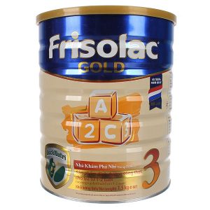 Sữa bột Frisolac Gold số 3 của Việt Nam cho trẻ từ 1 đến 2 tuổi hộp 900g