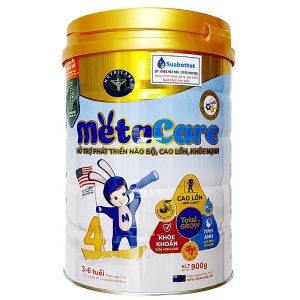 Sữa bột Meta Care số 4 của Việt Nam cho trẻ từ 3 đến 6 tuổi hộp 900g