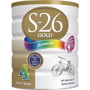 Sữa bột S-26 số 4 Gold Junior của Úc cho trẻ từ 2 tuổi hộp 900g