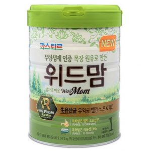 Sữa bột With Mom số 1 của Hàn Quốc cho trẻ từ 0 đến 6 tháng tuổi hộp 750g