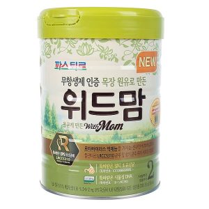 Sữa bột With Mom số 2 của Hàn Quốc cho trẻ từ 7 đến 12 tháng hộp 750g