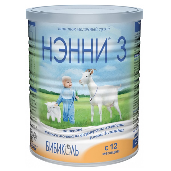 Sữa dê НЭННИ Nanny Vitacare số 3 của Nga cho trẻ từ 1 tuổi hộp 400g