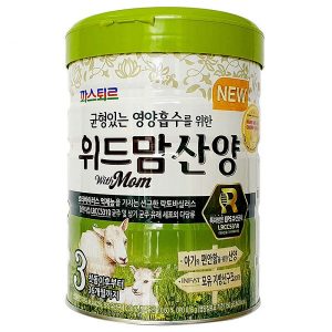 Sữa dê With Mom số 3 của Hàn Quốc cho trẻ từ 1 đến 3 tuổi hộp 750g