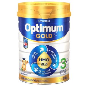 Sữa bột Vinamilk Optimum Gold số 3 của Việt Nam cho trẻ từ 1 đến 2 tuổi hộp 900g