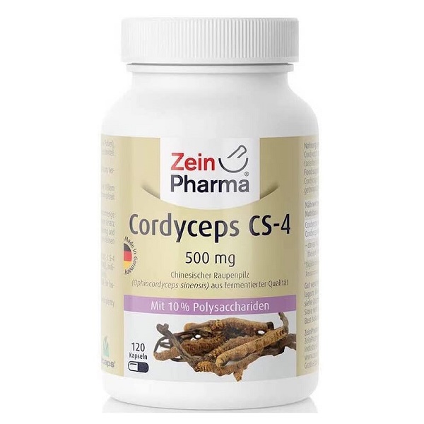 Đông trùng hạ thảo Zein Pharma Cordyceps CS-4 500mg của Đức lọ 120 viên - Mẹ và Bé Plaza
