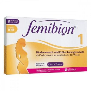 Vitamin cho bà bầu Femibion 1 của Đức hộp 80 viên