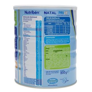 Sữa bột Nutribén Natal số 1 của Pháp cho trẻ từ 0 đến 6 tháng hộp 800g