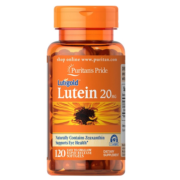 puritan's pride lutigold lutein 20 mg