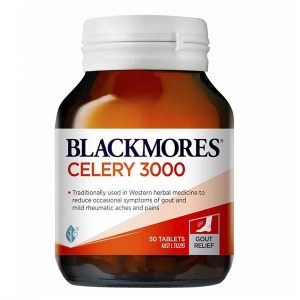 Viên uống phòng và điều trị gout Blackmores Celery 3000 của Úc lọ 50 viên
