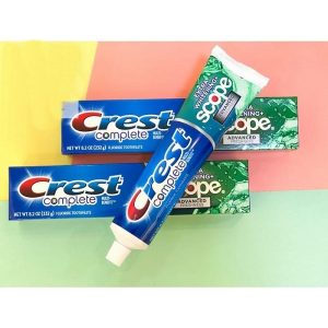 Kem đánh răng Crest Complete Extra Whitening Scope của Mỹ tuýp 232g
