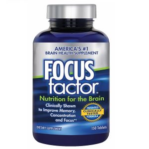 Viên uống bổ não Focus Factor Nutrition For The Brain của Mỹ lọ 150 viên