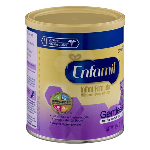 Sữa bột Enfamil Gentlease For Fussiness, Gas & Crying của Mỹ cho trẻ từ 0 đến 12 tháng hộp 352g