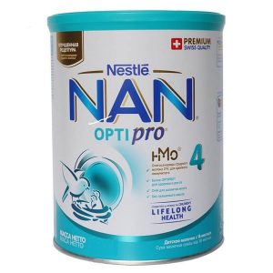 Sữa bột Nestle Nan Optipro số 4 của Nga cho trẻ từ 18 tháng tuổi hộp 400g