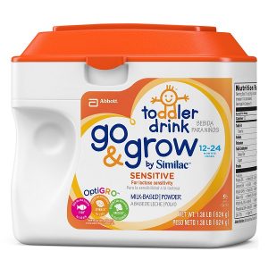 Sữa bột Go & Grow by Similac Sensitive Non-GMO của Mỹ cho trẻ từ 12 đến 24 tháng hộp 624g