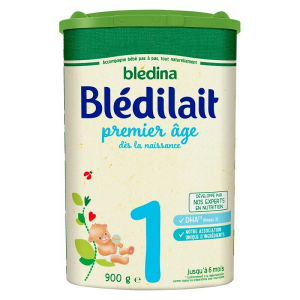 Sữa bột Blédina Blédilait số 1 của Pháp cho trẻ từ 0 – 6 tháng hộp 900g