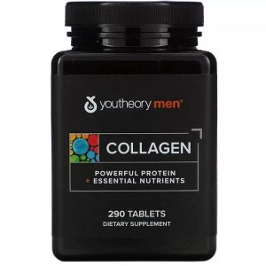 Viên uống collagen youtheory men Collagen Powerful Protein Essential Nutrients của Mỹ cho nam lọ 290 viên