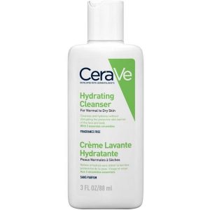 Sữa rửa mặt cerave Hydrating Cleanser Crème Levante Hydratante của Mỹ dành cho da khô và da thường chai 88ml