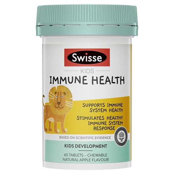 Viên tăng cường hệ miễn dịch cho bé Swisse Kids Immune Health của Úc lọ 60 viên