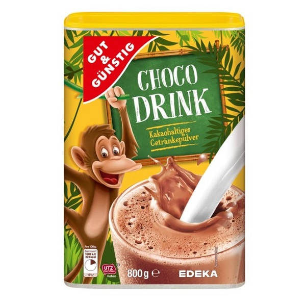 Bột cacao Choco Drink của Đức hộp 800g
