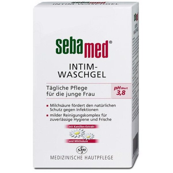 Dung dịch vệ sinh phụ nữ Sebamed pH 3.8 của Đức chai 200ml