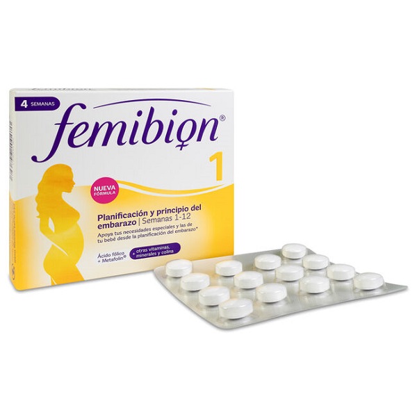 vitamin bầu Femibion 1 hộp 4 tuần